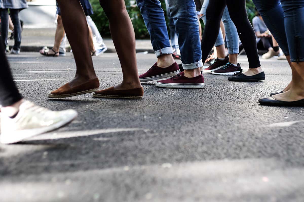 Wearing shoes from a young age makes your ankles less flexible