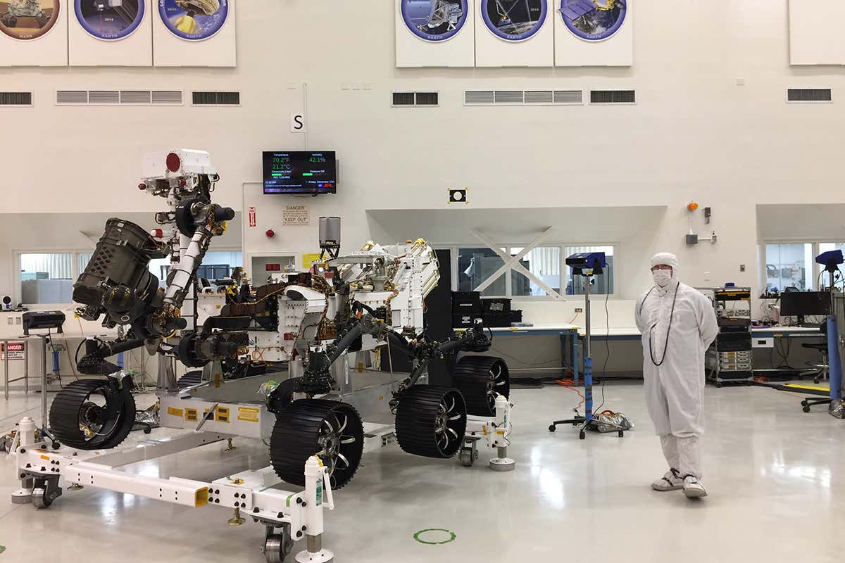 Meeting the NASA Mars rover that might find life on the Red Planet