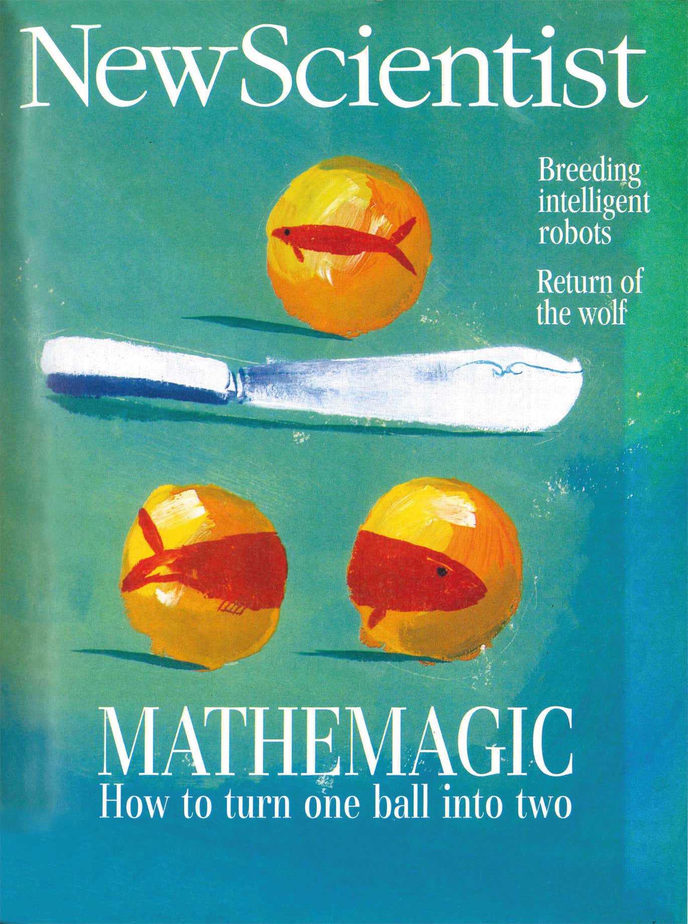 New SCientist Cover 14 January 1995