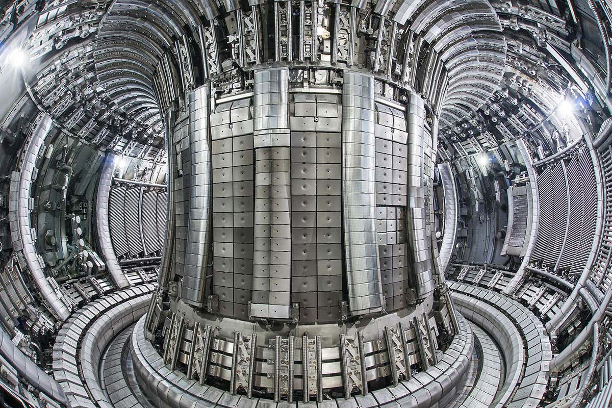 JET fusion reactor