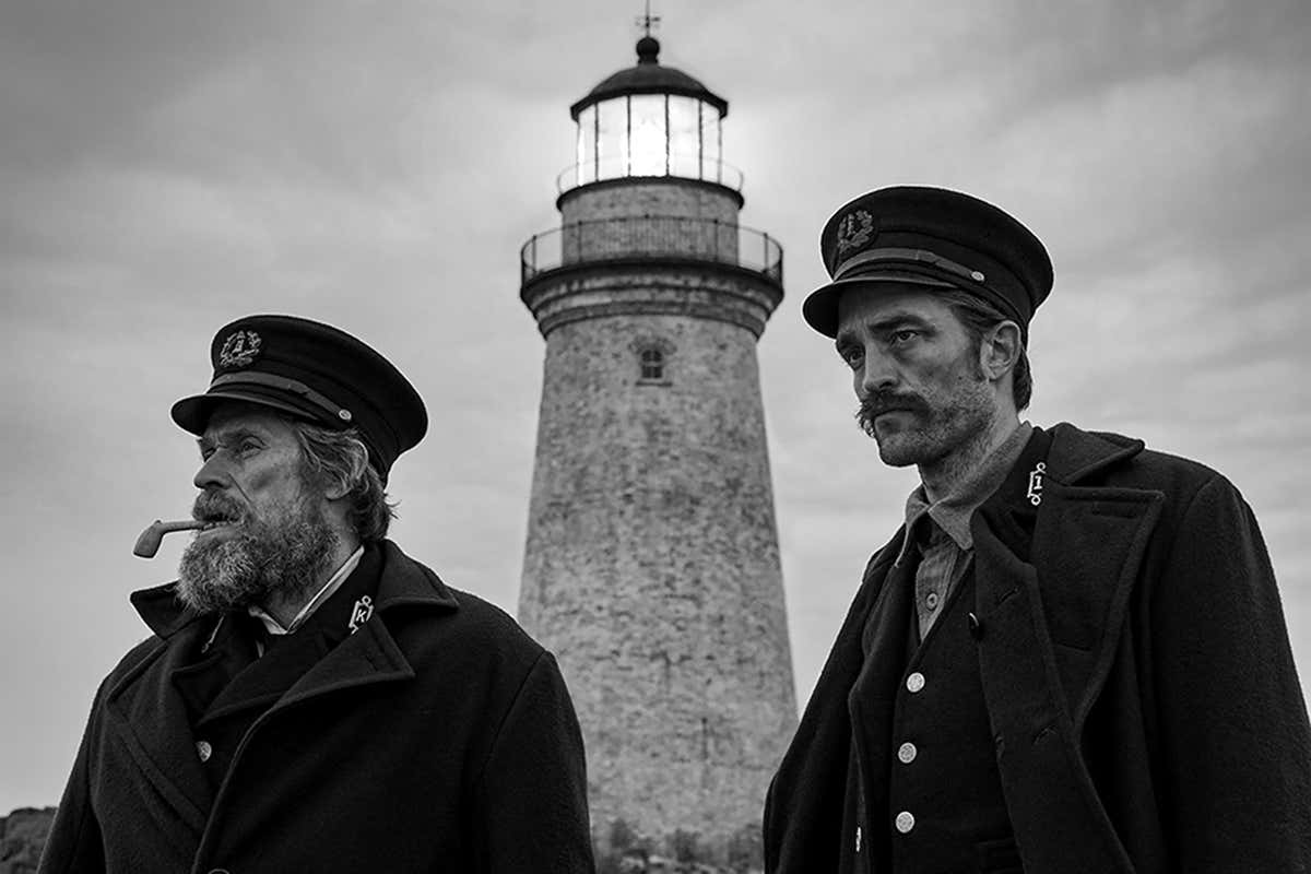 Willem Dafoe and Robert Pattinson