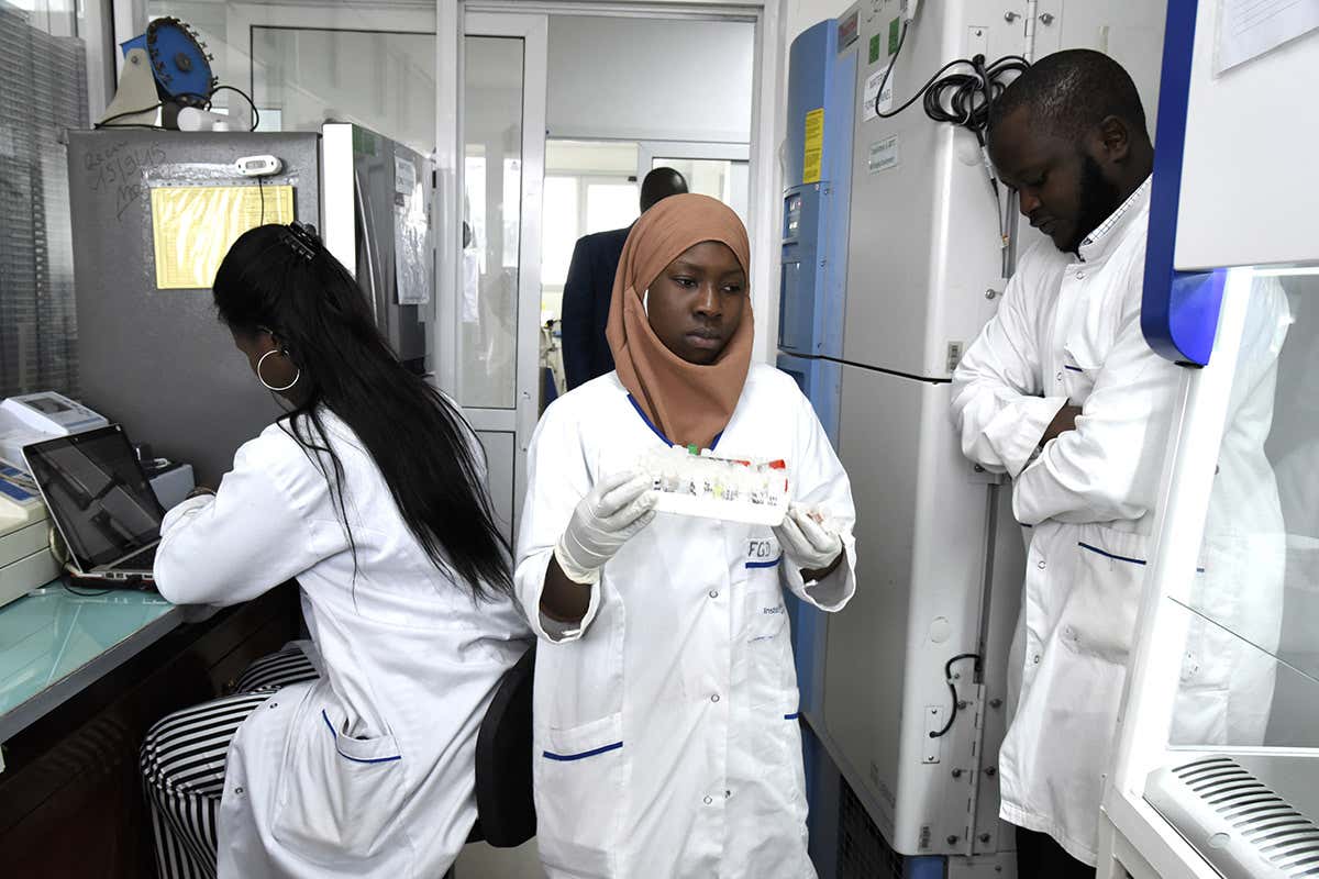 Experts from 15 African countries received training at the Pasteur Insitute in Dakar, Senegal