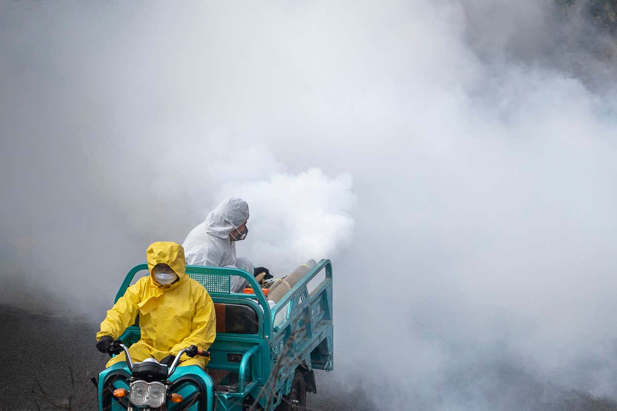 Disinfection in China