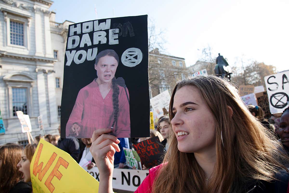 Climate protest