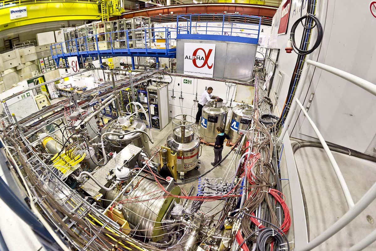 Antimatter looks just like matter – which is a big problem for physics