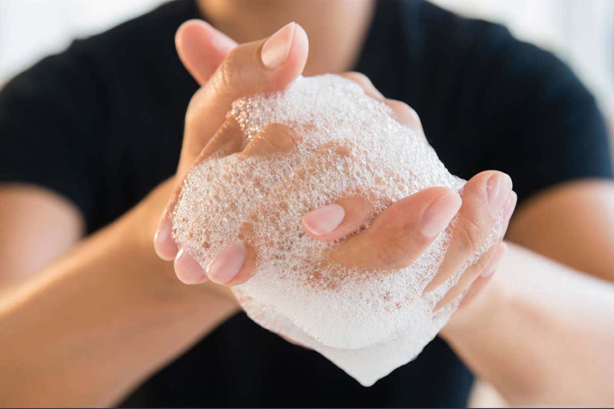Hand-washing can help you avoid catching the coronavirus