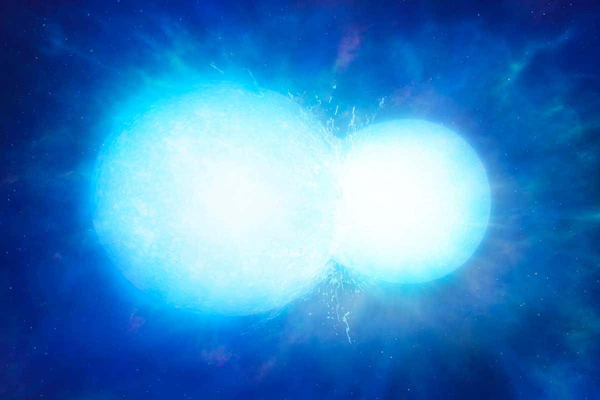White dwarfs merging