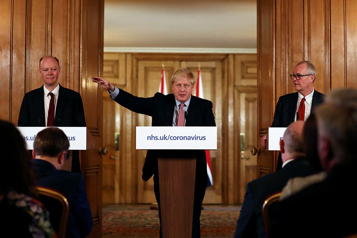 Boris Johnson press conference