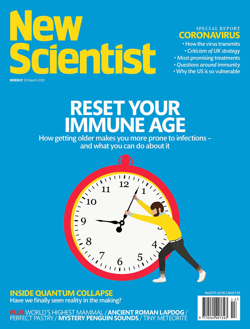 New Scientist issue 3275 cover