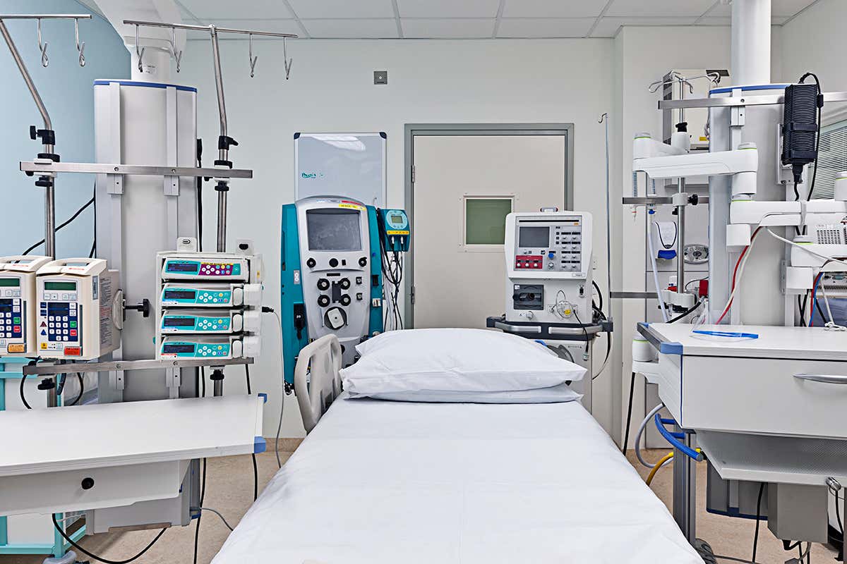 ICU bed