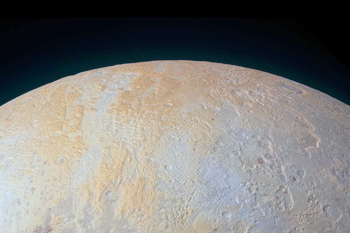 Pluto formed quickly with a deep ocean covering its entire surface
