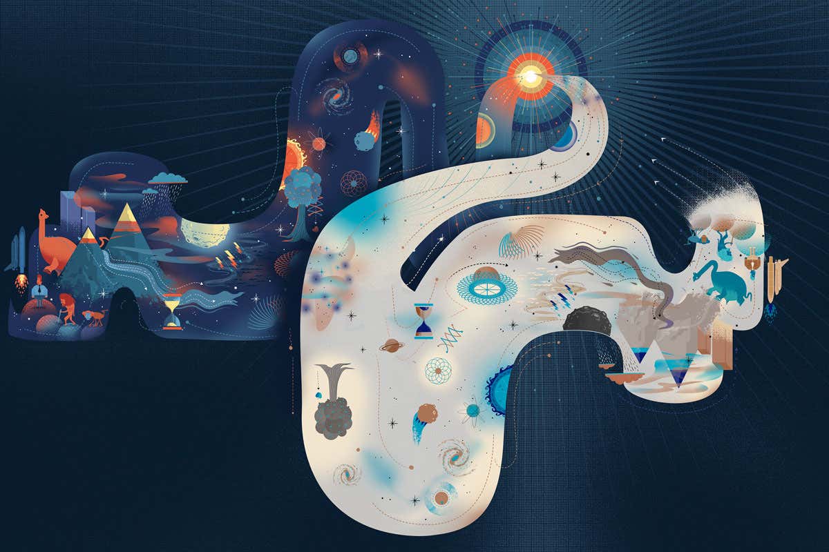 We may have spotted a parallel universe going backwards in time