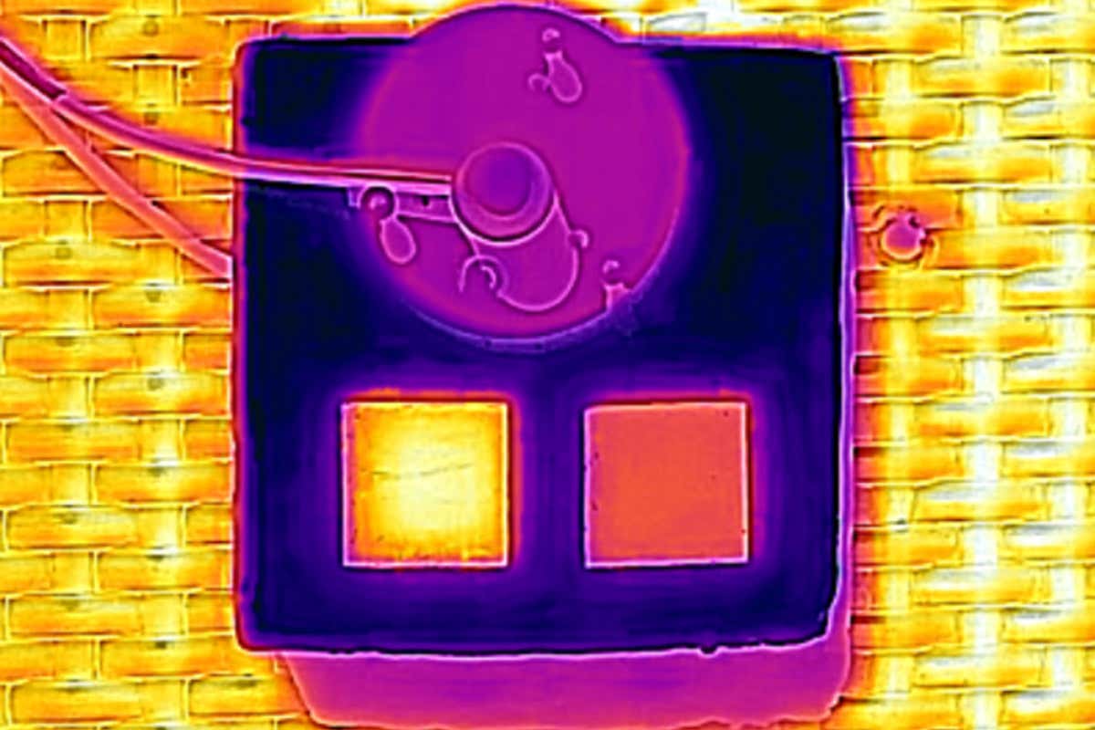 Infrared-reflecting paint can cool buildings even when it is black