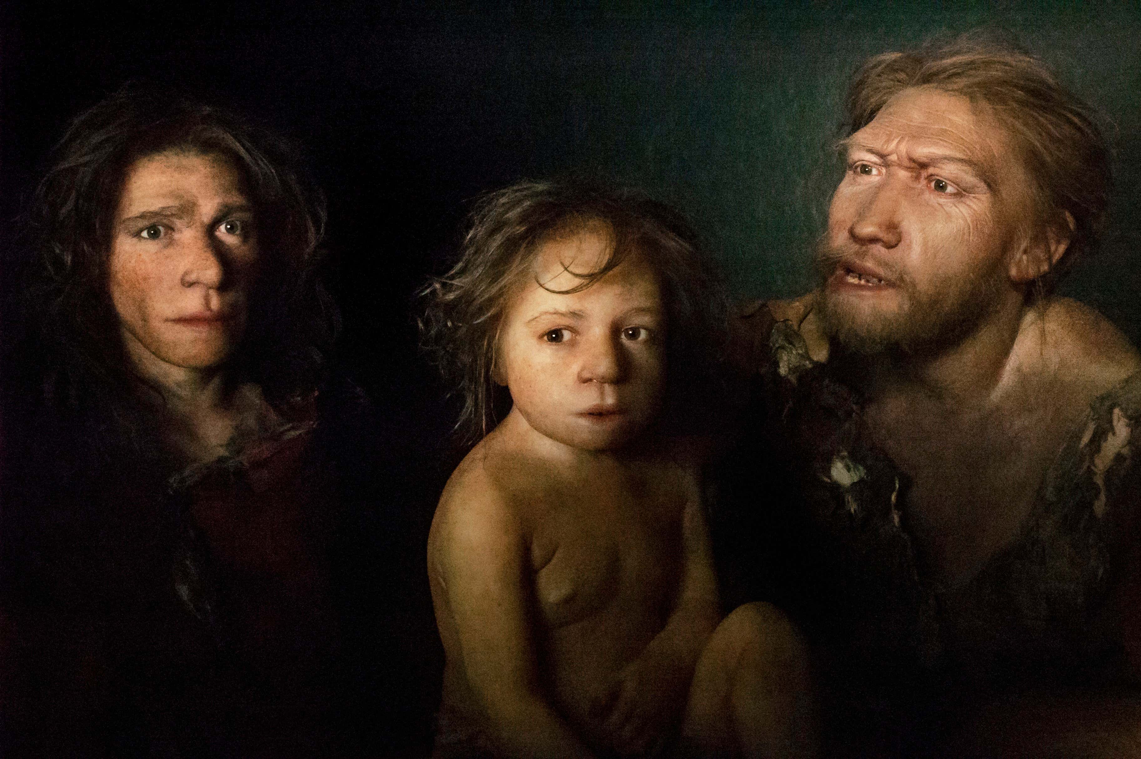 A Neanderthal family