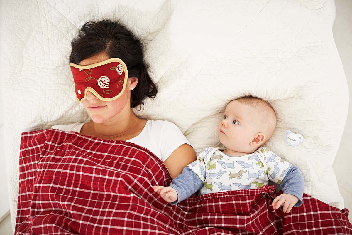 Why didn't babies evolve to allow parents to get more sleep?