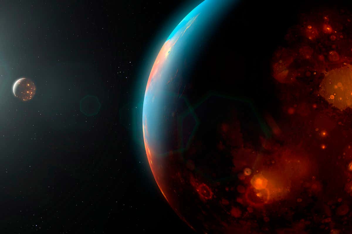 Young Earth and moon