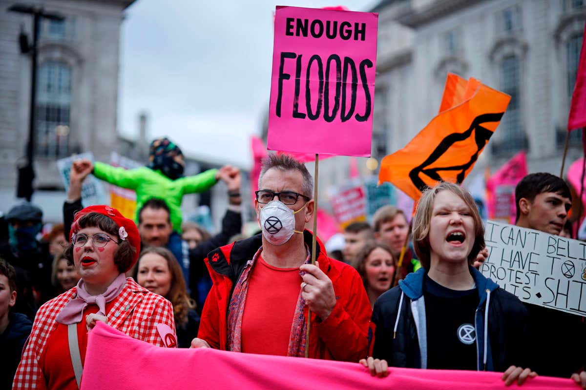 Extinction Rebellion protest
