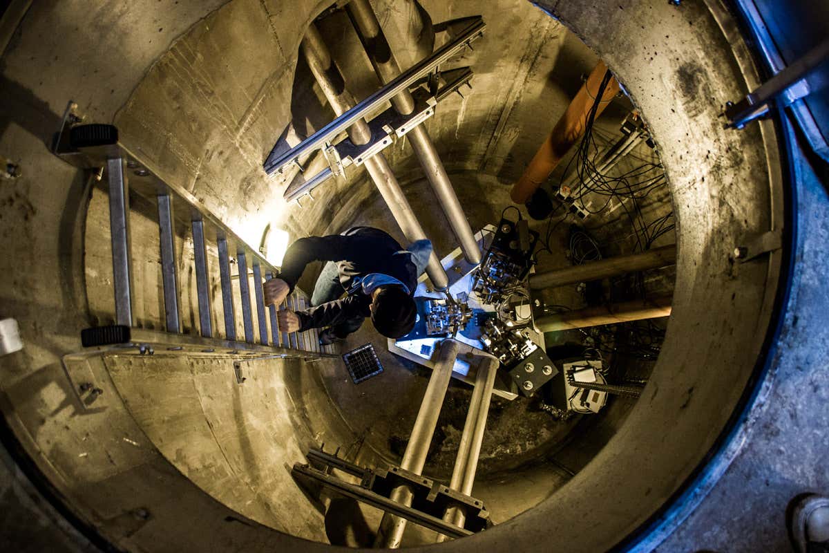 Huge underground lasers measure Earth’s spin with extreme precision