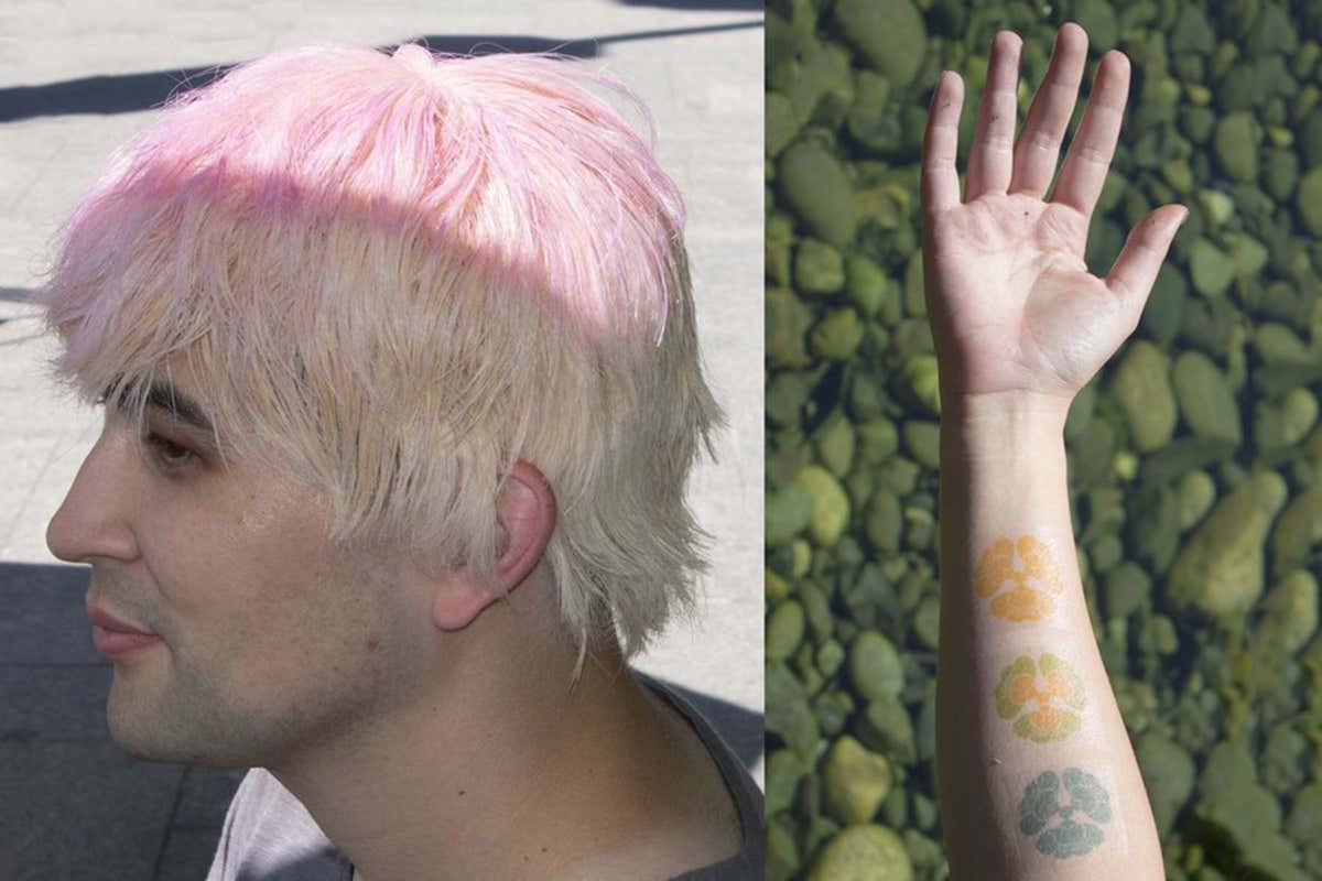 Hair dye that changes in UV light can reveal your risk of sunburn