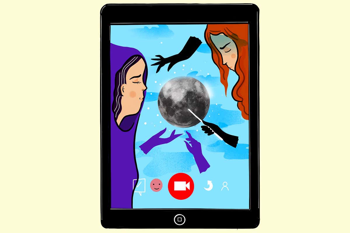 Why are witches hexing the moon on TikTok?