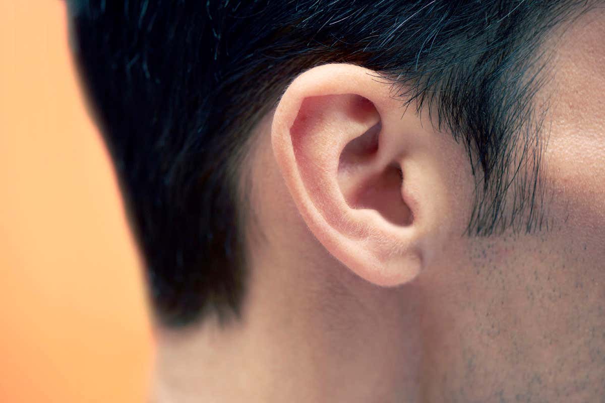 Man's ear