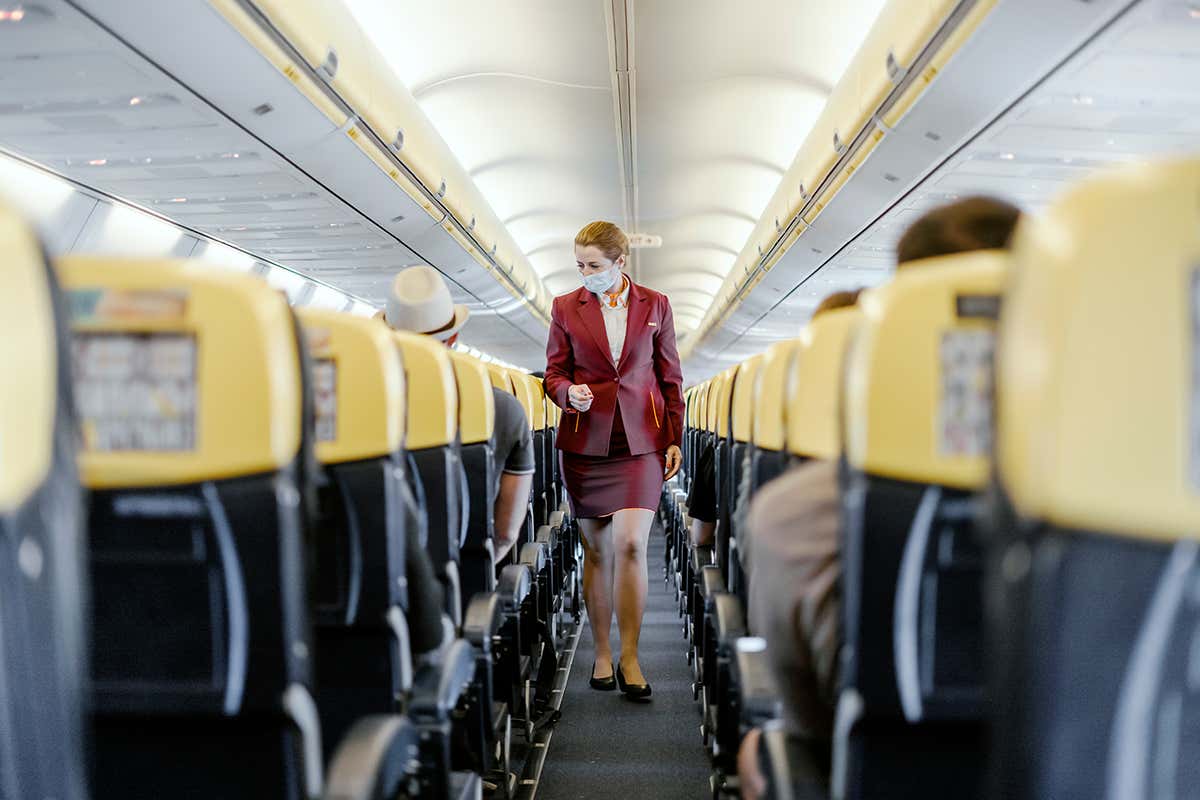 How likely are you to be infected by the coronavirus on a flight?