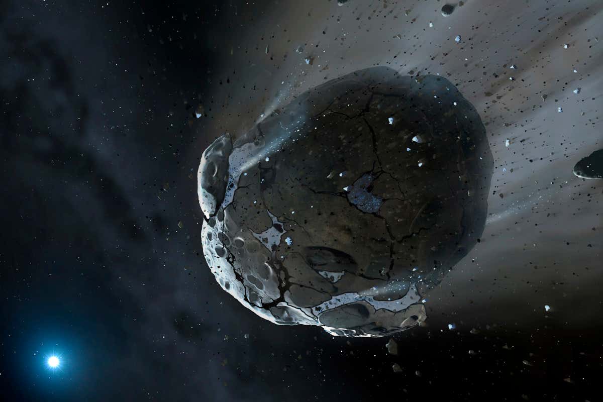 water-rich asteroid