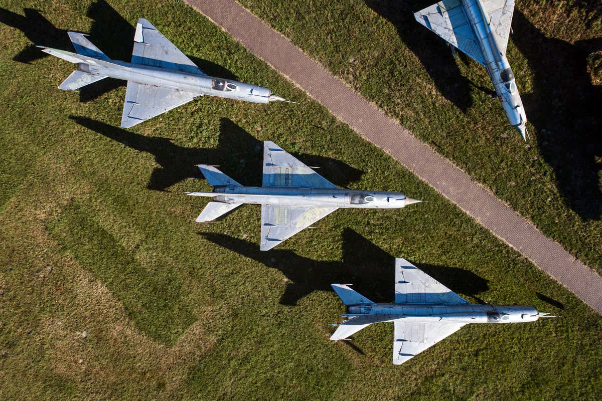 Small sticker could hide a fighter jet from an enemy drone