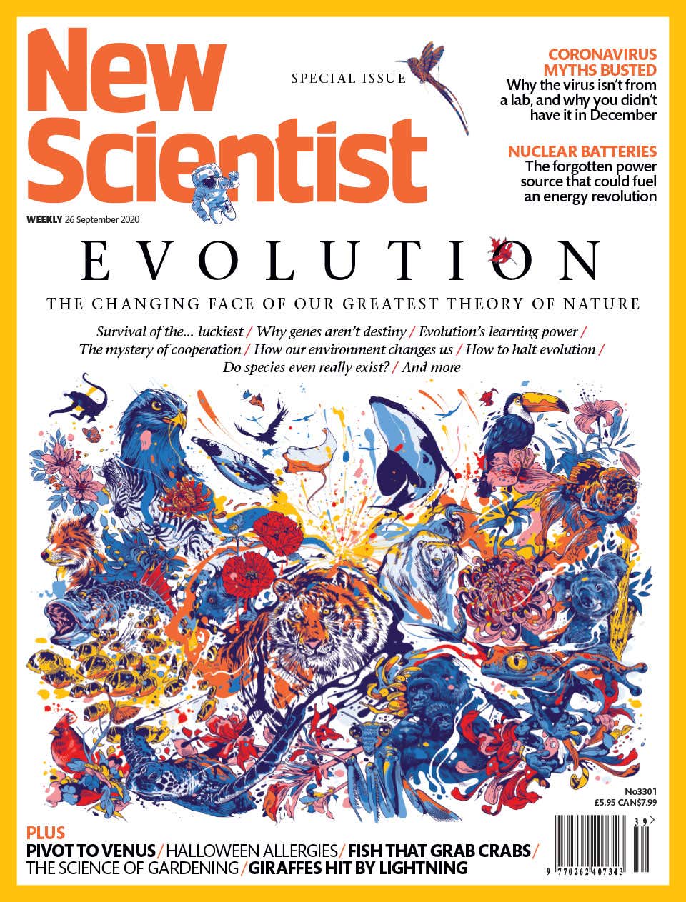 New Scientist issue 3301 cover