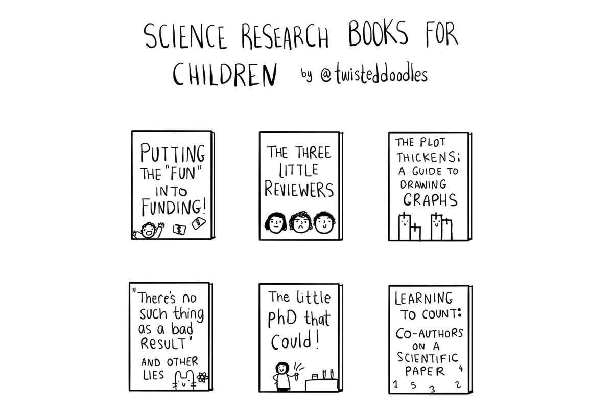 Twisteddoodles designs science books for children