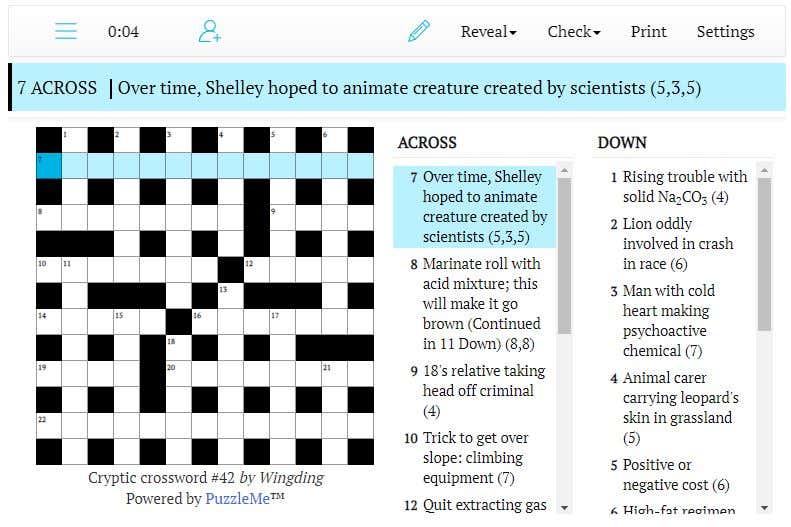 Cryptic crossword #42: I eat under Jupiter's moon (6)