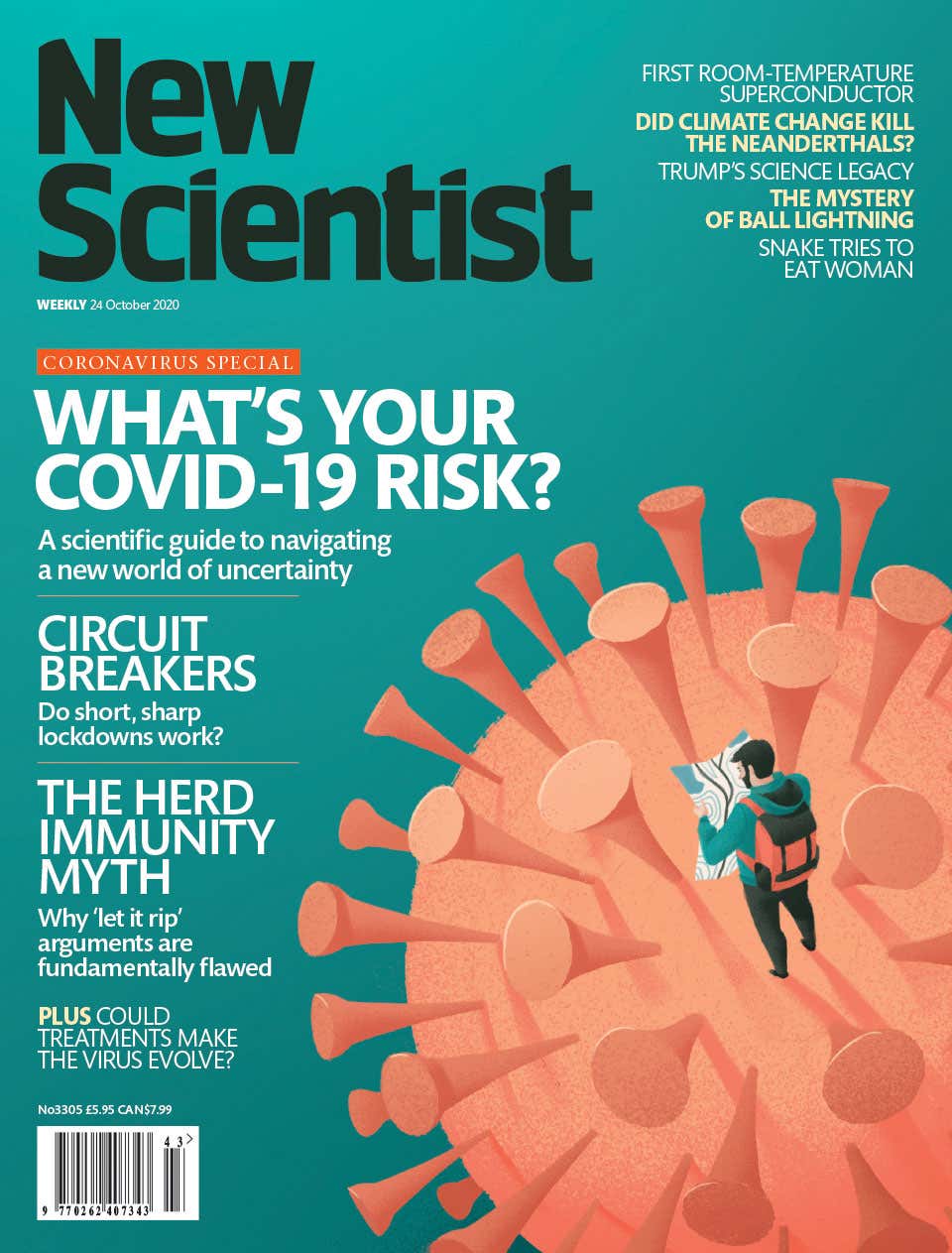 New Scientist issue 3305 cover