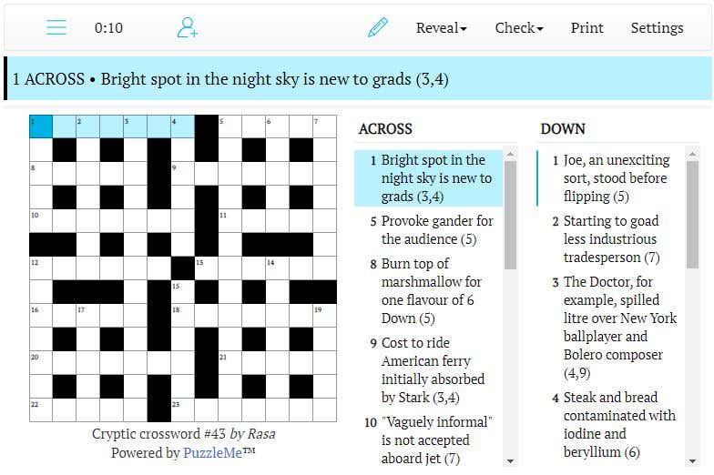 Cryptic crossword #43: Tyrant posted in a deranged fashion (6)
