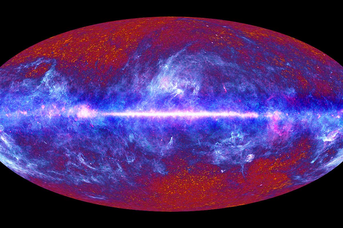 Why the vast emptiness of space isn't really that empty after all