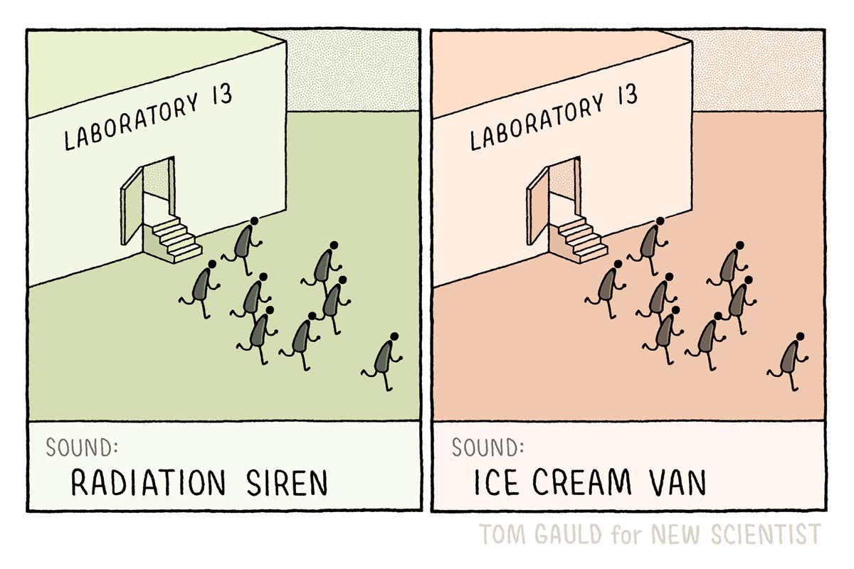 Tom Gauld on sounds that would make you leave a laboratory