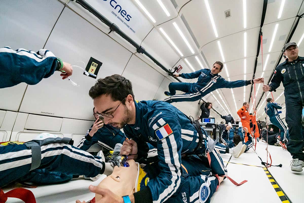 cpr in zero gravity