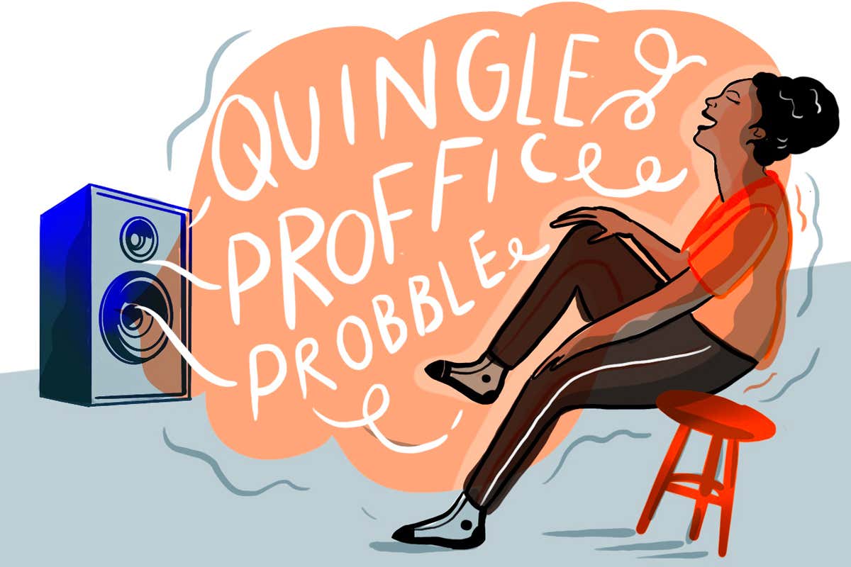 Why flange and quingle are such funny words according to science