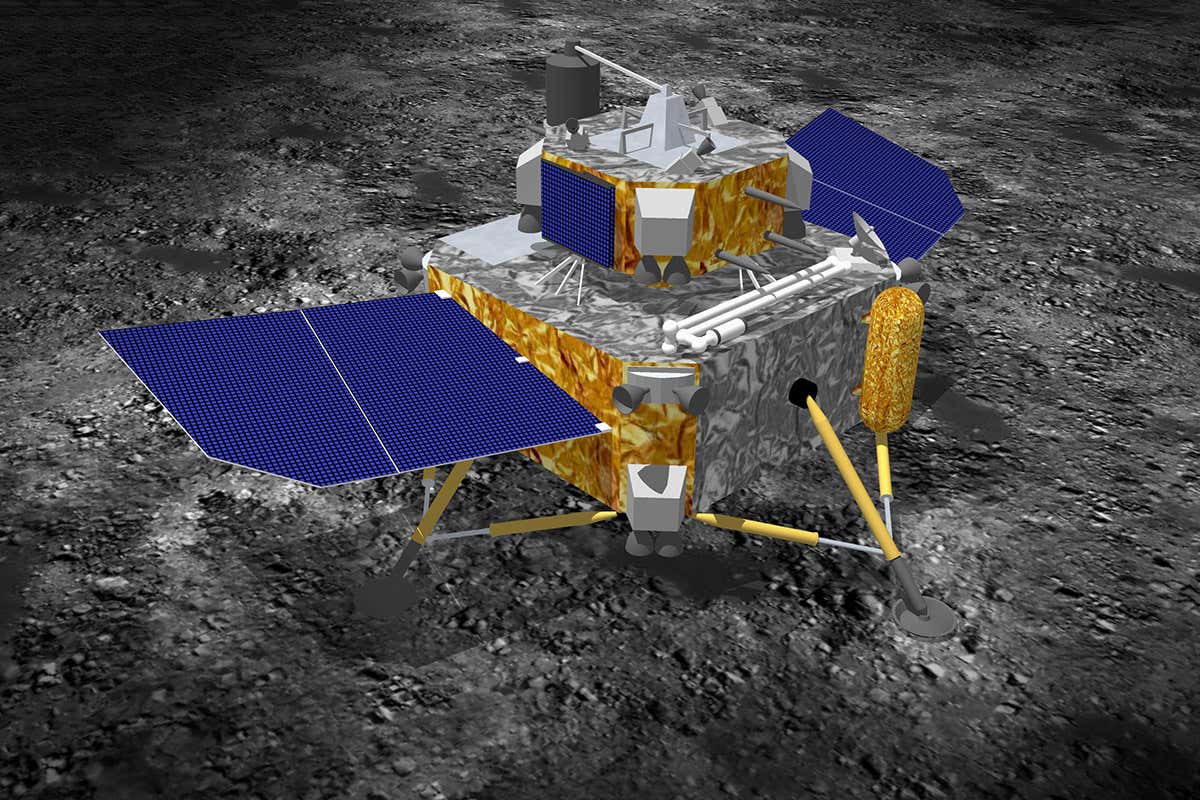 China's Chang'e 5 is bringing back the first moon rocks in 44 years
