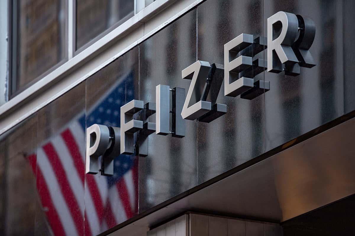 Pfizer headquarters in New York City