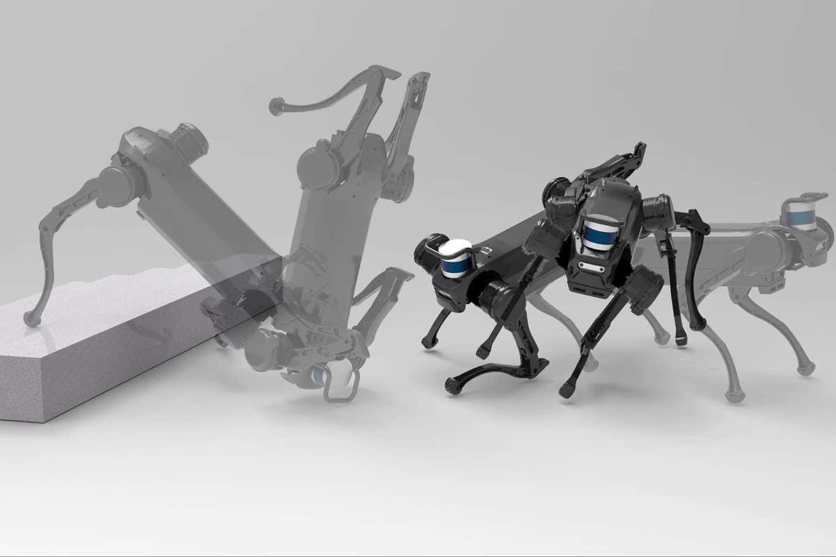 Four-legged robot