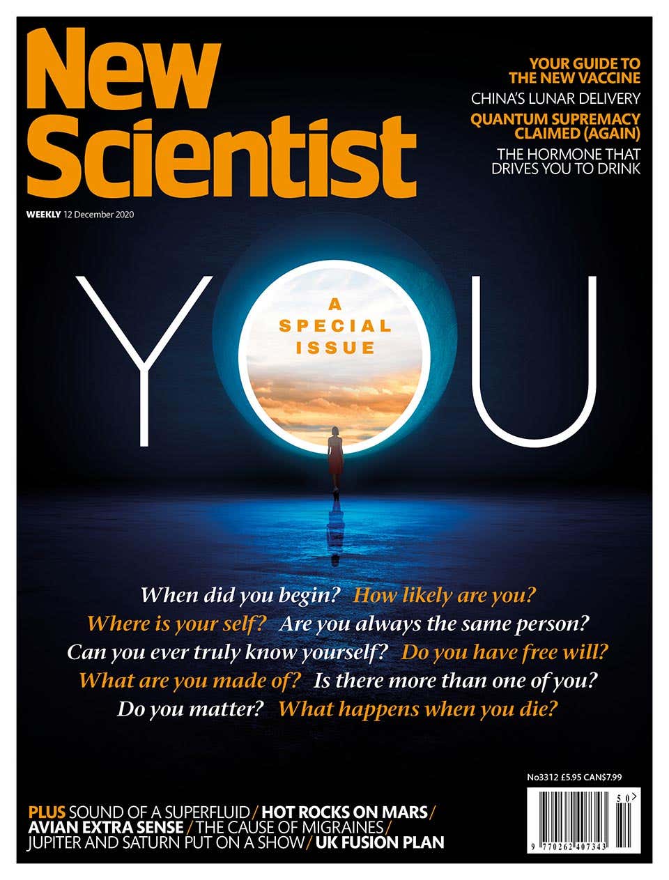 New Scientist issue 3312 cover