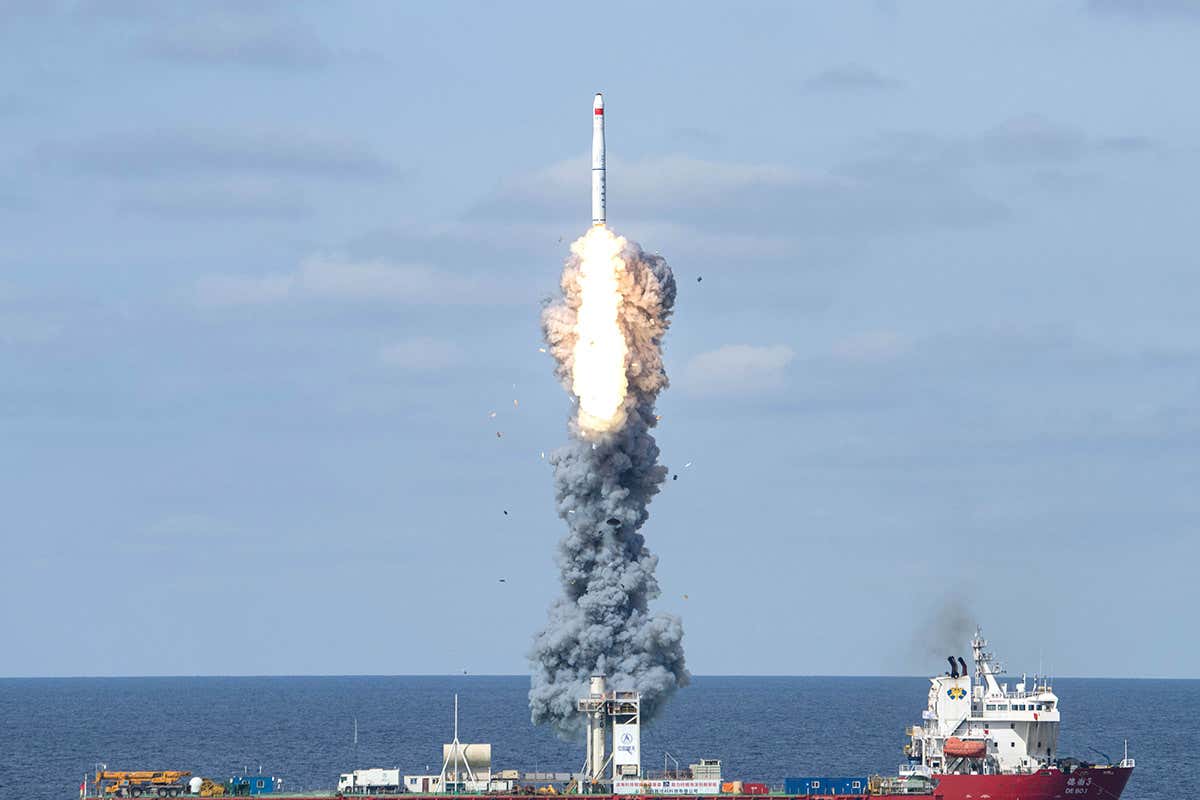 China launched two satellites to find sources of gravitational waves