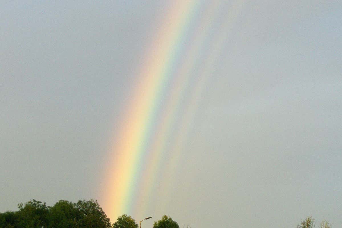 Can you get triple or quadruple rainbows? (continued)