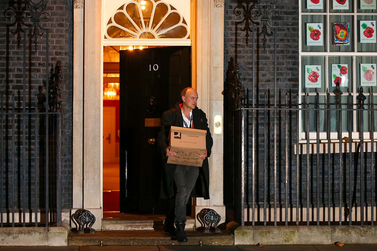 Dominic Cummings resigned in November