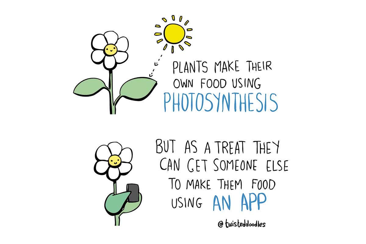 Twisteddoodles on modern ways to photosynthesise