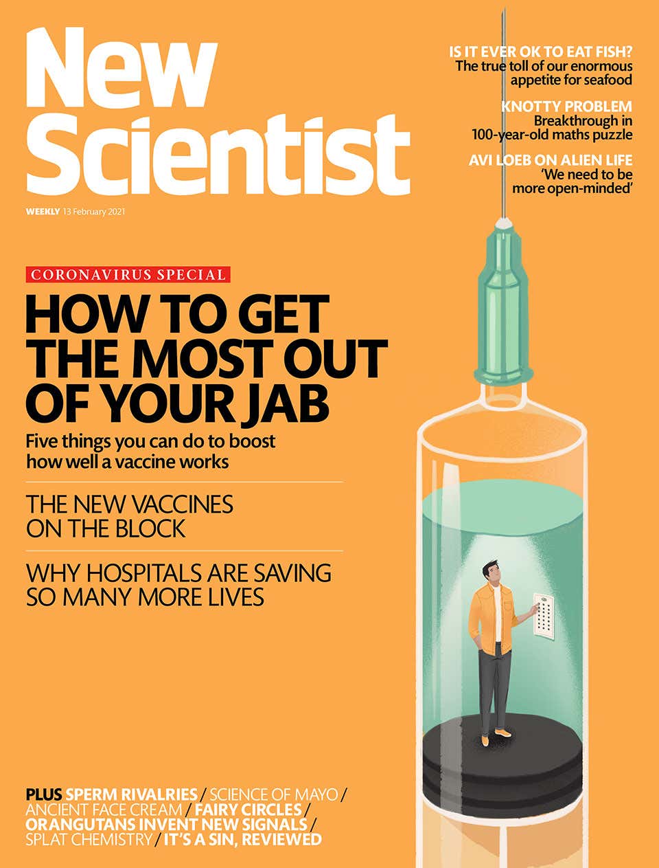 New Scientist issue 3321 cover