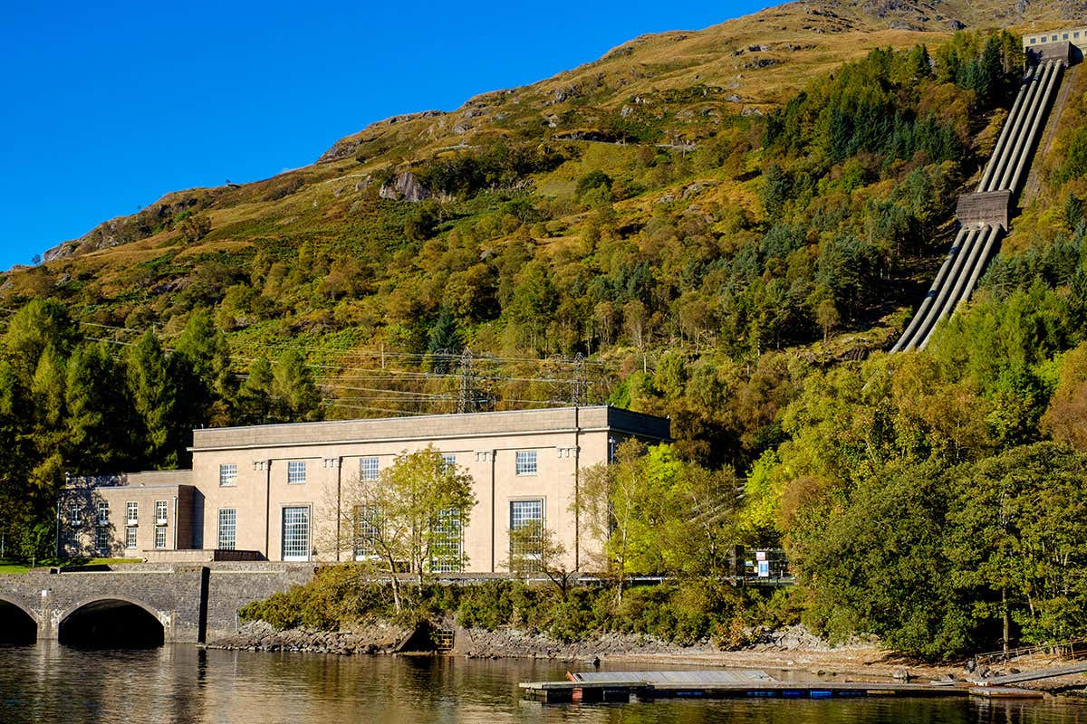 Sloy Power Station, Loch Lomond, Scotland