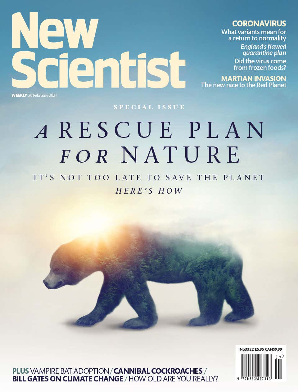 New Scientist issue 3322 cover