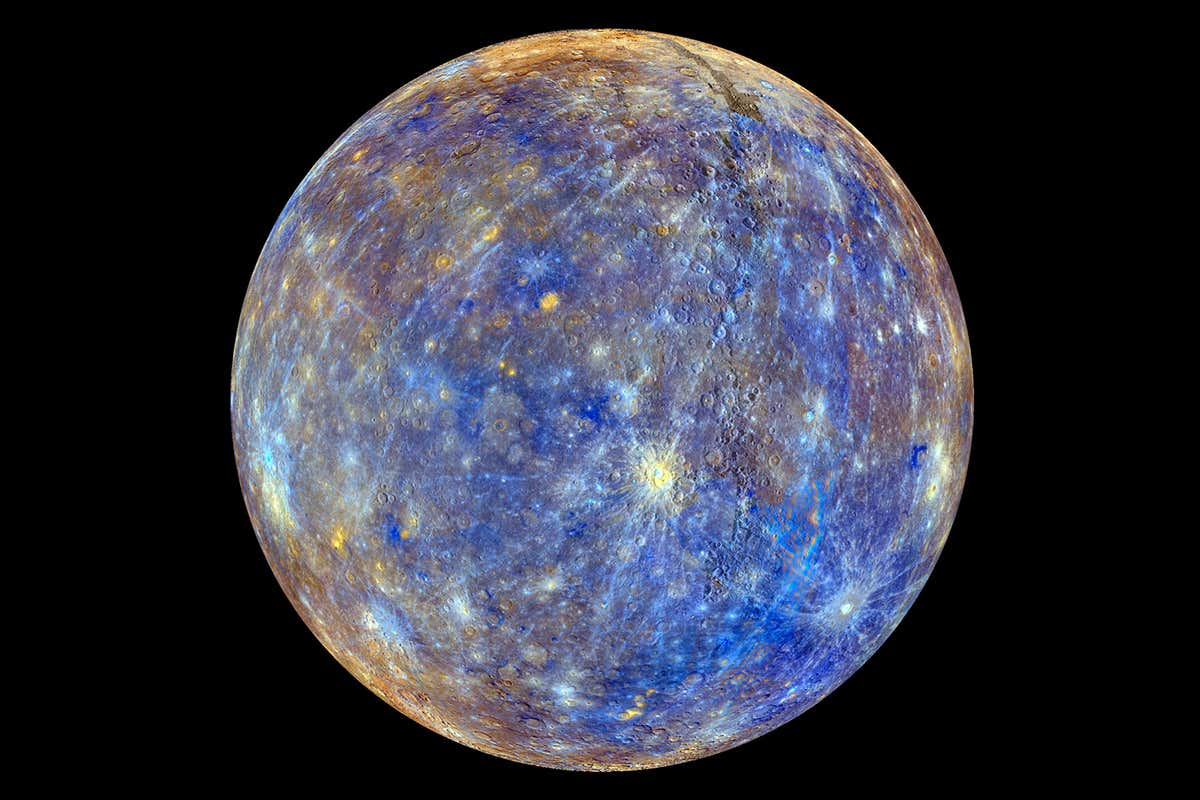Mercury may have shrunk because magma was being piped to the surface