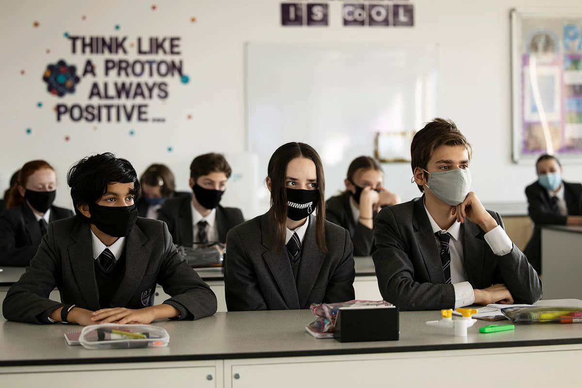 Pupils return to school